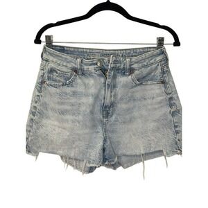 American Eagle Outfitters Womens Denim Shorts Acid Wash Cutoff‎ Size 4
